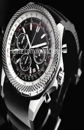 2016 Mens Chronograph Watch Top Quirty Stopwatch Black Black Band Band Band Date Orologi 2046083948
