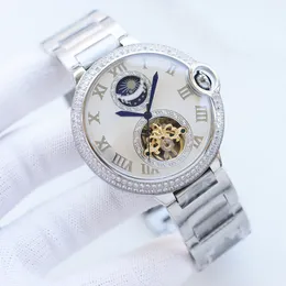 Guarda gli uomini orologi di lusso movimenti meccanici automatici da 44 mm orologi da design di alta qualità inossidabile orologio da polso impermeabile da 12 mm da 12 mm spesso montre de luxe