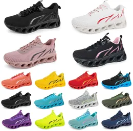 Männer Frauen Running Schuhe Mode Trainer Dreifach schwarz weiß rot gelb lila grün blau Pfirsich blaugrün hellrosa fuchsia atmungsaktiven Sport Sneaker neunzehn