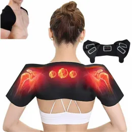 Care Tourmaline Selfheating Heat Therapy Pad Shoulder Protector Support Brace Pain Relief Health Care Magnet Heated Belt