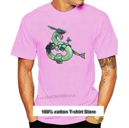 Men039s tshirts Camiseta Rayquaza Juego de Esmeralda Divertido Rubin Reciente7023054