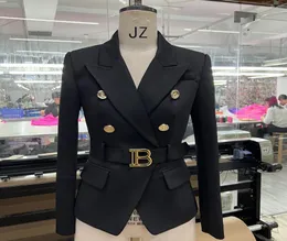 402 XXXL 2022 Milan Runawy PS Size Size Size Same Style Coat Black White Women's Outerwear Buuton Womens Jacket Justide Massion Mansha9384983