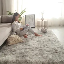 Teppichte Teppich Schlafzimmer voller nordischer Ins Wohnzimmer Couchtisch Bett Mädchen unter der Plüschnetzmatte warmer Nicht-Schlupfteppich