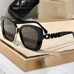 Chan Ch5422b/ch5494 Sunglasses French Luxury Designer Mens Glasses Classic Cat Eye Frame Womens U1QD