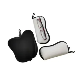 Heat Transfer Favor Party Neoprene Bag Portable Sublimation Blank Glasses Storage Bags Keychain DIY Gift s