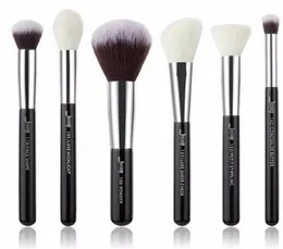 Blacksilver Professional Makeup Brushs Set Make Up Brush Tools Kit Kit Like Naturalsynthetic Hair234Q5457350