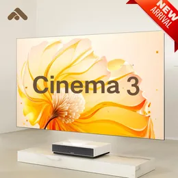 Fengmi C3 Laser TV 4K USTプロジェクターALPD 400 NIT輝度ビーマーDLP 40MSゲームUST Projetor Heimkino Formovie Home Cinema 3