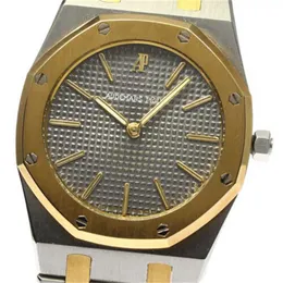 Designer Audemar Pigue Watch Royal Oak Apf Factory Designer Audemar Pigue Watch Royal Oak Apf Factory Royal Oak SA6303/477 K18YG2 Grey Quartz dial for Boys _767713