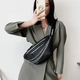 Shoulder Bags Bag For Youth Fashion Crossbody Black Trend Women Girl Messenger Cool Small Unique Street Style