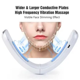Home Beauty Instrument Facial slimming instrument small V-belt beauty dual chin massager ribs sleep shape and tension enhancement Q240507