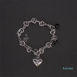 OUTROS ACESSÓRIOS Correiras Colar de corrente assimétrica para homens e mulheres Hip Hop Street Bracelet