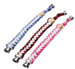 Bracciale Stash Pubi di stoccaggio Stash Discreto Fumo Bracciale Pipe per fare clic su Snatura di tabacco a vaporizzato