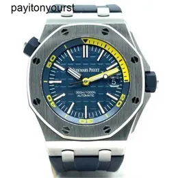 Дизайнер Audemar Peigue Watch Royal Oak Factory Mea Automatic 42 -мм стальные мужские мужские мужчина 15710ST OO A027CA.01