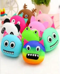 New Silicone Funny Cartels Lady Lady Plelight Cartoon Animal Coin Purse Casses Women Mini Coins Bag5628780