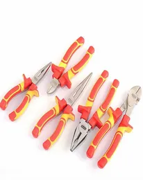 Uneefull Insulation Electrical Cable Cable Wire Stripper Cutter Coting Side Snips Multifunction Long Pliers高品質のハンドツールQP1106990