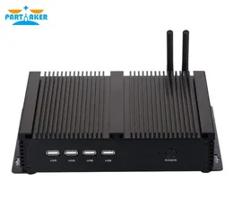 IPC fanless mini industrial pc with Intel Windows I5 3317U Processor and Dual LAN 4RS232 COM Port2535002