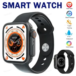 بالنسبة إلى IWatch Series 9 Apple Watch Touch Screen Wireless Men's Smart Watch Watch Watch مع شحن Cable Box Case English Warehouse المحلي
