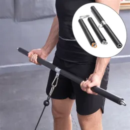 Equipaggiamento staccabile da 110 cm fitness lat tira giù barra a casa palestra per cavi per cavi per cavi bicipiti bicipiti back -back resistenza maniglie