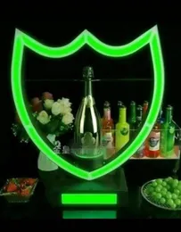 LED Bar Tools Luminous Bottle Presenter Nightclub KTV Cocktail Wine Display Rack Champagne Glorifier VIP Service Tray