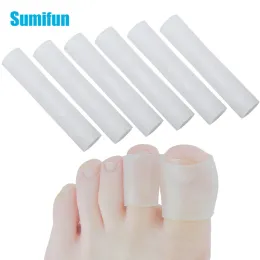 Tool 8/10/12Pcs Silicone Tube Toe Protector Finger Protection Foot Corn Blisters Calluses Pain Relief Wear Pads Health Care Tools