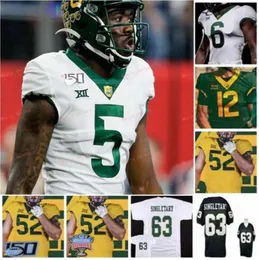 Stitched Custom 5 Denzel Mims 6 Jamycal Hasty 7 John Lovett 11 Gerry Bohanon 12 Charlie Brewer II Baylor Bears Men Women Youth Jer7454802