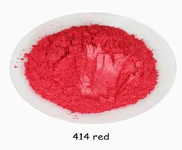 500Gbag Red Color Pearlescent Powder Mica Powder Pigment Pearl Powder Glitter Material för dekorationDiy Eyeshadow2572343