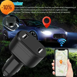 New 2 In1 Global Gps Tracker 2G Waterproof Mini Car Motorcycle Vehicle Tracking Dual Usb Car Charger Gsm Device Online App Control