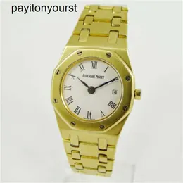 Audemar Pigue Watch Apf Factory Royal Oak Damenuhr Massiv 18ct Gold quartz