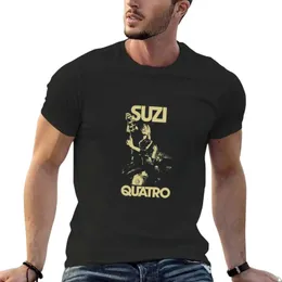 Men's T-Shirts New Suzi Quatro Rock and Singing Vintage 2 T-shirt Custom T-shirt Design Your Own Top Mens T-shirtL2405