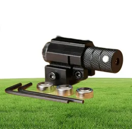 Kraftfull taktisk mini Red Dot Laser Sight Scope Picatinny Mount Set för Gun Rifle Pistol S Airsoft Riflescope Hunting5979083