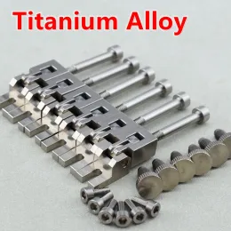 Tillbehör Original Japan Titanium Alloy Guitar Bridge Sadel för FR Tremolo System Bridge