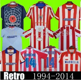 RETRO 2004 2005 2013 2014 Atletico Madrids Soccer Jerseys Kun Aguero Griezmann Maxi F.Torres 05 10 11 13 15 94 95 96 97 Gabi Forlan Simao Vintage Classic 888