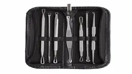 7pcs Blackhead Acne Pimple Blemish Extractor Remover Tool Kit Set1065644