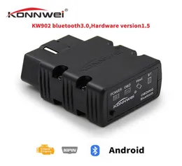 KONNWEI Mini tool Bluetooth V12 OBD2 KW902 Scanner Adapter Car Diagnostic For AndroidSymbian For OBDII Protocol4961015