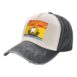 Caps de bola Brunswick Flag Baseball Cap Sun Hat for Children feminino HATS 2024