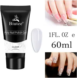 Nail Gel Biutee 60ML polyUV nail extension gel art design supplies for professional semi permanent varnish builder glue Q240507