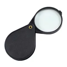 Mini -Tasche 5 -fache Schmuck Schmuckvergrößerung Eye Glass Loupe Objektiv