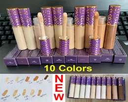 Fundação de contorno de maquiagem de face Fundação corretiva 10 cores Correção Contornos de 10 ml Fundações líquidas Luz médio neutro BEIGE SA1572636