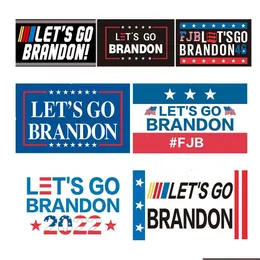 Banner Flags FJB Let’s Go Brandon 2024 Flag 90x150cm 3x5 ft Biden är inte min prsident droppleverans hem trädgård festliga parti leveranser dhchf