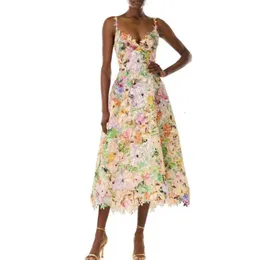 неопределенное дизайнерское платье Partydress Brand Австралия цветные кружевные юбки Стереоскопические платья для женской одежды Элегантные женщины Высококачественные летние наряды