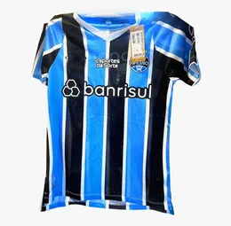 Ny 2024 2025 Gremio Soccer Jerseys D.Costa Giuliano 24 25 Ramiro Geromel Luan Maicon Fernandinho Jersey Men Kids Kit Training Vest Football Shirts Thailand