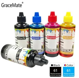 Gracemate Ink Refill Kit 61 Deskjet 2540 2541 2542 2542 2544 2546 2547 2548 2549 3050 3054 3060 3050A Printer91824440 3054