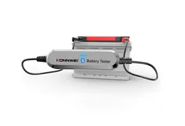 Konnwei BK100 6V 12V bilbatteritestare Motorcykelbatterianalysator Last Cranking laddningstestare Bluetooth för Android/iOS