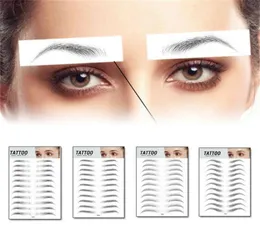 3D Eyebrow Sticker Bionic Brow SemiPermanent Water Transfer Waterproof Tattoo Eye brow Embroidery Eyebrow Patch Makeup Tools4504157