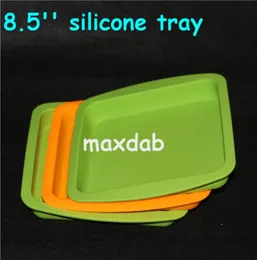 smoking Ashtrays whole Deep Dish square Pan 85quot friendly Non Stick Silicon Containers Concentrate Oil BHO silicone trays1121063