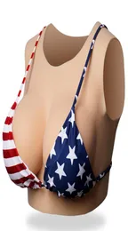 Silikonbröst bildar CF -kopp rund krage kopp bröstplatta för crossdressers cosplay transgenders mastektomi med bröstplattor dra9887212