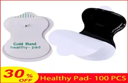 100pcs 건강 패드 셀 침술 디지털 요법 기계 마사지 7177213 용 자체 접착제 추정 전극 패드