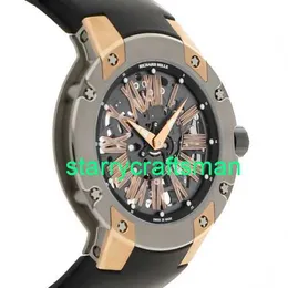 RM luksusowe zegarki mechaniczne młynie RM033 Extra Flach Auto Titan Herren Armanduhr RM033 Amti Sea STC9