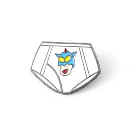 Spoof Creative Gift Crayon Xiaoxin Superman Underpants Animazione giapponese Tongren Cartoon Distintivo Distintivo Distintivo