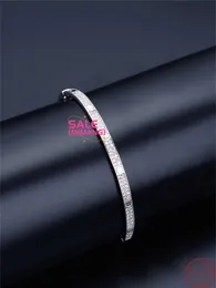 Designer Cartres Bangle Fashionable Sterling Silver Bracelet with Female Minority Design s925 Full Diamond Love Sky Star TPKA